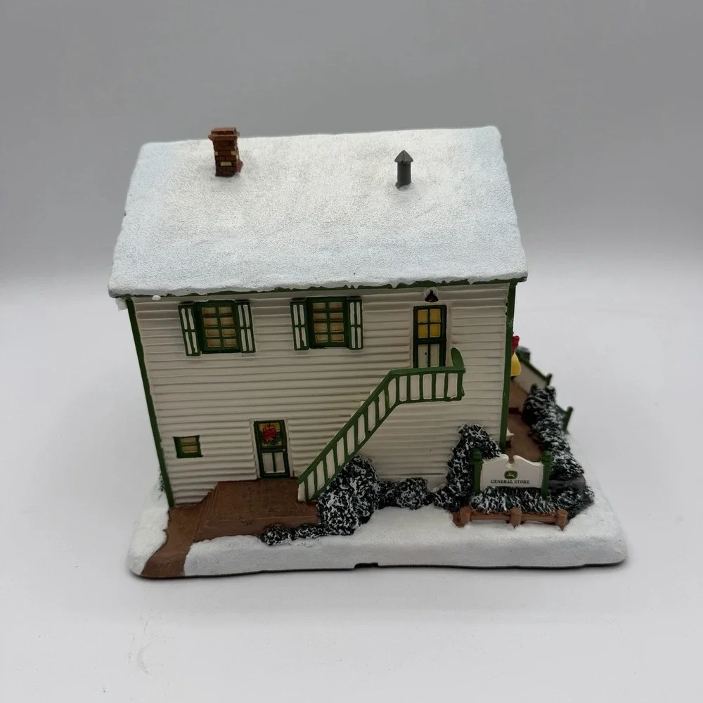 VTG John Deere Creek Hawthorne Village Light‎ Up General Store 2004 Deer 79118